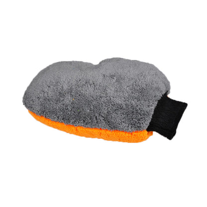 Forged Crown microfiber bear paw wash mitt designed for scratch free exterior car cleaning with controlled application
