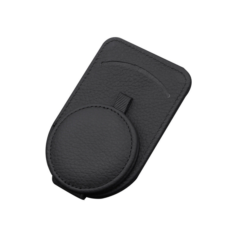 Sun visor glasses holder available in black, grey, beige, brown and red on clean background