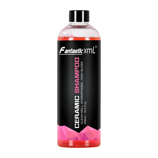 Forged Crown ceramic car shampoo bottle designed for controlled vehicle washing